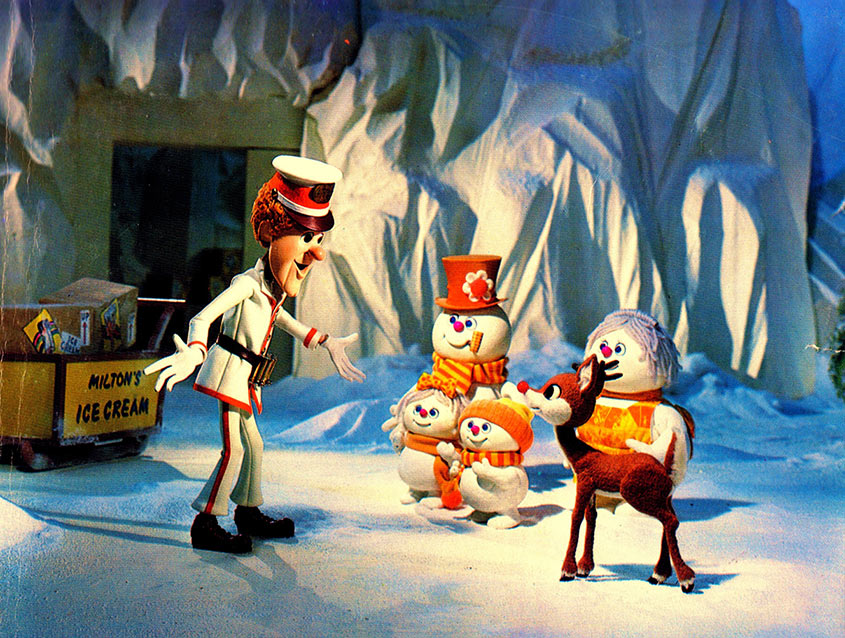 puppets from Rudolph and Frosty's Christmas in July